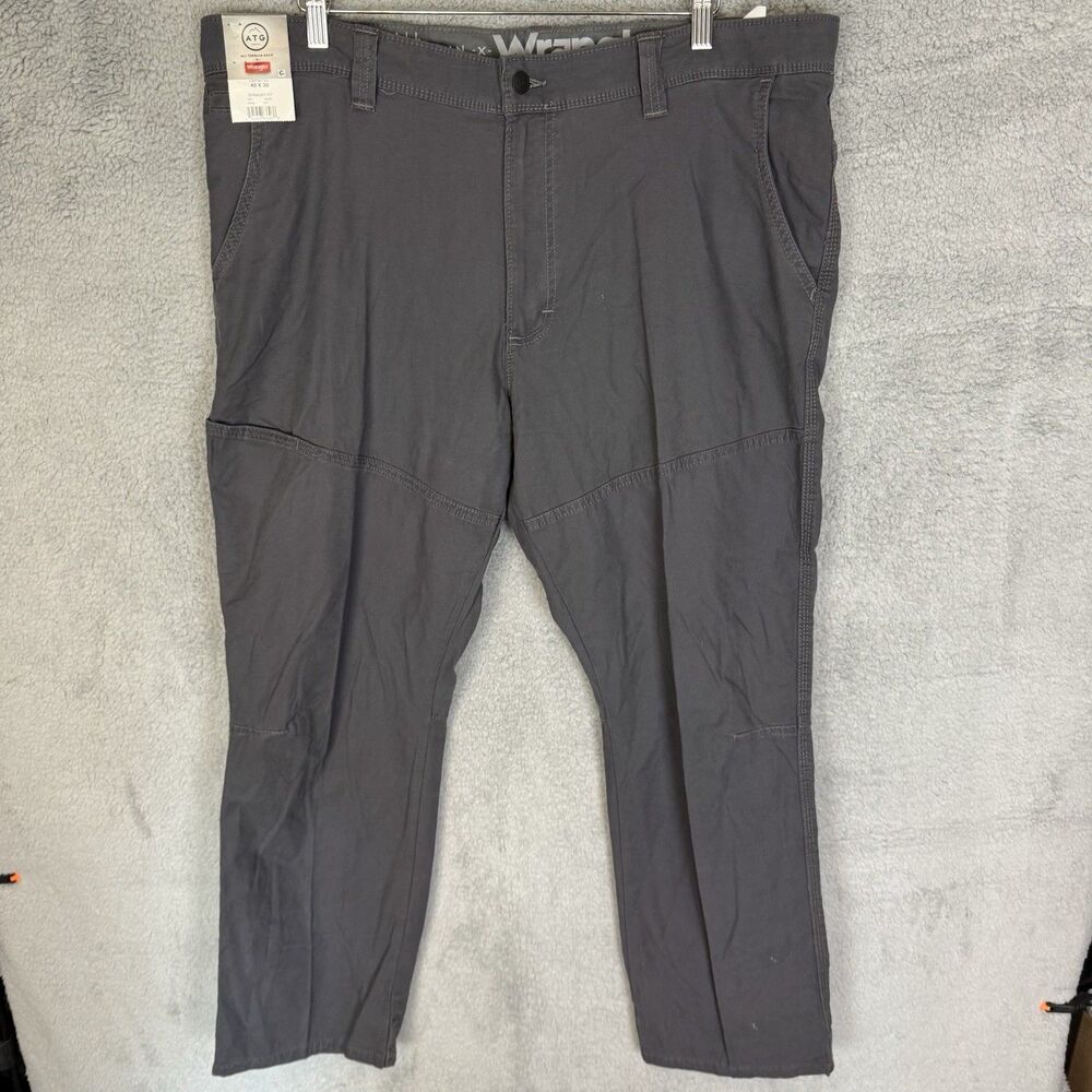 Wrangler Pants‎ Mens 40x30 Gray ATG Outdoor All Terrain Cargo Performance NWT